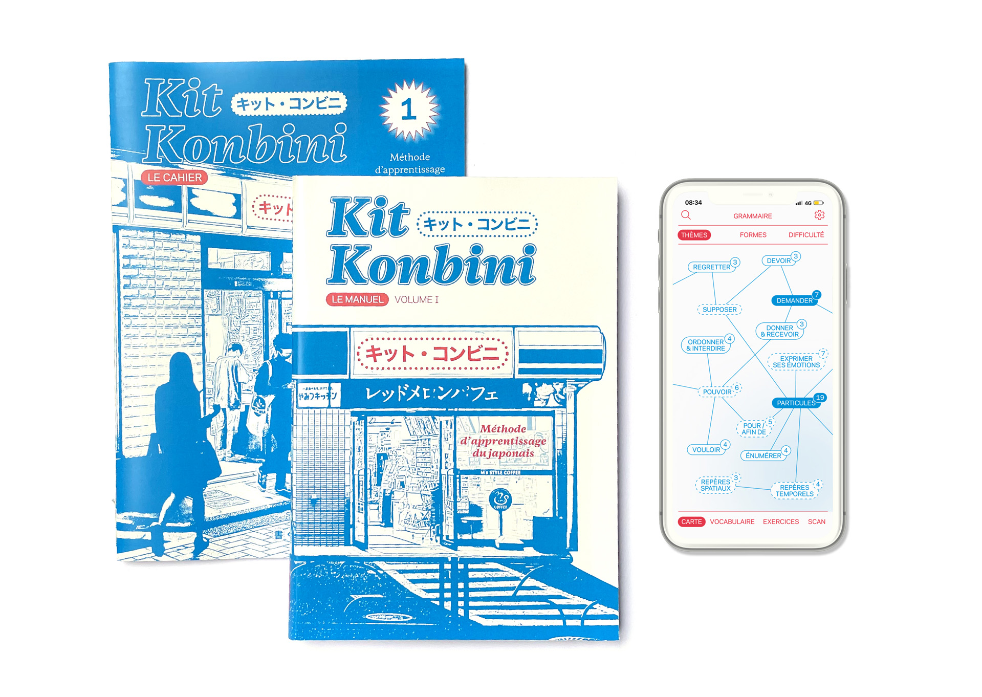 Kit Konbini, méthode d'apprentissage du japonais